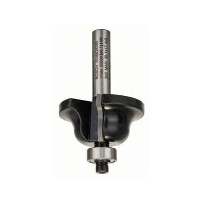 Bosch Fresa per profili B 8 mm, R1 6,3 mm, B 12,7 mm, L 17 mm, G 61 mm