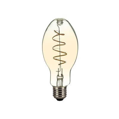 Homemania - Lampadina New ORLEANS - Trasparente in Vetro, Rame, 7,5 x 7,5 x 16 cm, 1 x E27, 4 W, Dimmable LED 230 Vac, 250 Lumen, 2000 K