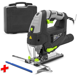 CONSTRUCTOR CTJS802PLA-BM - Seghetto alternativo a pendolo 800W con valigetta e accessori, Garanzia 5 anni precio