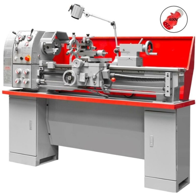 Tornio Da Ferro Metallo Parallelo Con Banco 400V Holzmann Ed1000N - HOLZMANN MASCHINEN