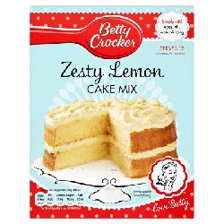 Betty Crocker Zesty Lemon Cake Mix en oferta