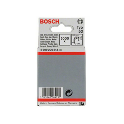 Bosch Morsetto per fili sottili tipo 53, 11,4 x 0,74 x 14 mm, confezione da 5000 pz. en oferta
