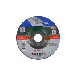 Bosch Disco da Taglio con Centro Depresso 125mm 22,23mm 5 Pezzi en oferta