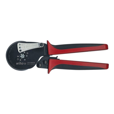Wiha Utensile di crimpatura, automatico Per terminali, pressatura esagonale (41246) 210 mm