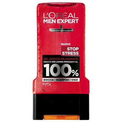 L'Oreal Men Expert Doccia 300Ml Stop Stress - FALSE