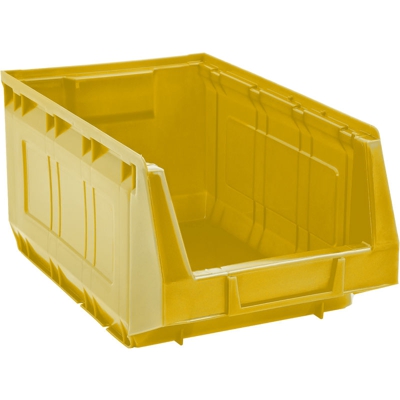 Contenitore sovrapponibile in PEHD modello 2004 - Giallo - Mobil Plastic