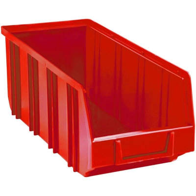 Contenitore sovrapponibile in PEHD modello 2003 Large - Rosso - Mobil Plastic