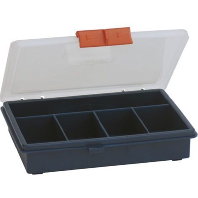 Scatola portaminuterie "CLASS 18" con 5 scomparti - Blu - Mobil Plastic