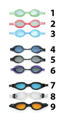 Occhialini Professionali Modelli a Scelta Intex 55699 nuoto piscina mare en oferta