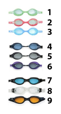 Occhialini Professionali Modelli a Scelta Intex 55699 nuoto piscina mare