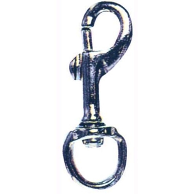 'Moschettone Girevole Nichelato 225 Dcnp Occhio7/8'' 10 Pezzi' - FERRAMENTA MARTINA