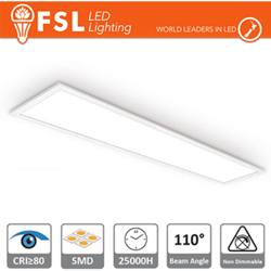 pannello luminoso led 48 watt 110° 120x30 cm 220-240 volt A+ CE IP20 bianco naturale no lif flp2831248w4k - FSL precio
