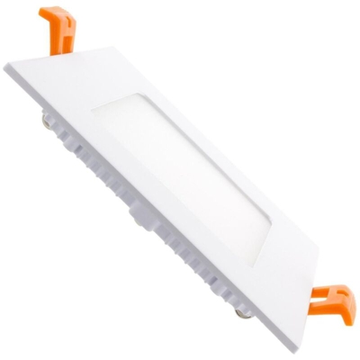 SuperSlim LED Quadrata 6W Bianco Caldo 2800K - 3200K - LEDKIA