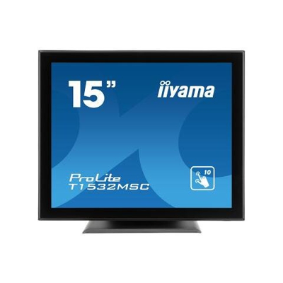 Monitor 15'' LED TN ProLite T1532MSC-B5X 1024x768 Touch Screen Tempo di Risposta 8 ms