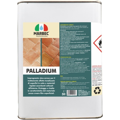PALLADIUM 5LT | Impregnante tonalizzante oleo -ceroso per materiali lapidei - MARBEC