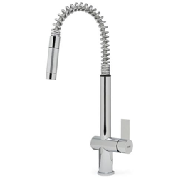 Miscelatore Monocomando con Canna Alta e Doccetta Estraibile Modello Dionisio 52 cm Colore Cromo características