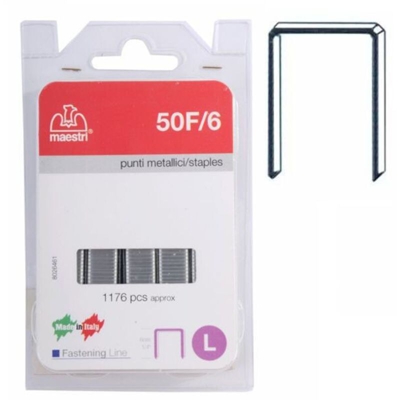 Punti mm 6 pz. 1176 50/F 6 Maestri
