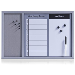 Lavagnetta con planner 3in1 60x40 cm - ZELLER precio