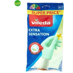 GUANTI VERDI 6074 EXTRA-SENSATION MISURA 7 S 12 PAIA - Vileda características