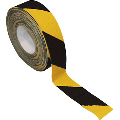 AR246050 Rivestimento antiscivolo modellabile Giallo, Nero (L x L) 18.3 m x 50 mm - B-safety