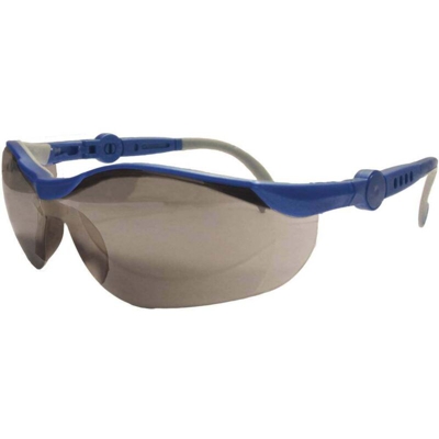 26752 Occhiali di protezione rivestimento specchiato Blu, Grigio DIN EN 166-1 - L+d Upixx