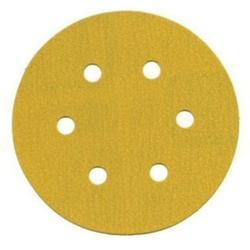 2 dischi disco carta abrasiva resinata spaziata velcro levigatrice 150 mm gr 150 - IACUZZO en oferta
