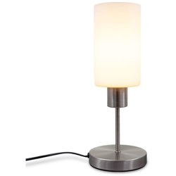 lampada da tavolo I Presa I E27 I lampada da tavolo I dimmerabile in 3 fasi tramite touch dimmer I lampada in vetro I senza lampadina max. 25W en oferta