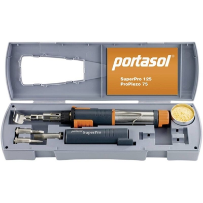 Portasol SuperPro Set Kit saldatore a gas 625 °C 90 min incl. accenditore piezo