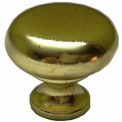 Pomolo zama liscio tondo d25 mm sportello manopola cassetto mobili oro lucido - CASIRAGHI características