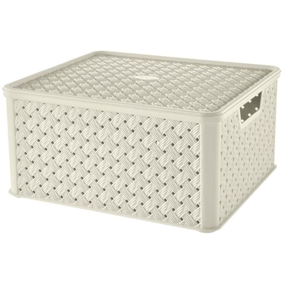 Tontarelli - Scatola arianna grande con coperchio 13l angora