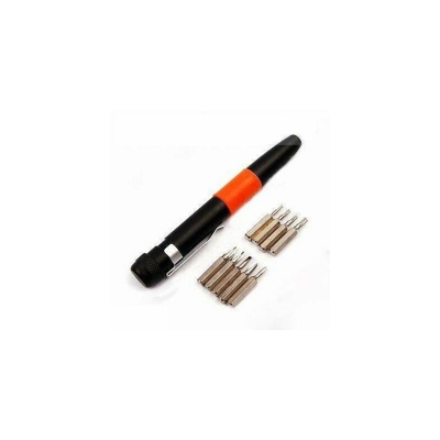 Tp - Kit Penna Cacciavite Torx 9 Pezzi Per Orologi Telefoni