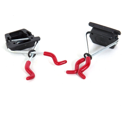 x2 Ganci portattrezzi max 10kg porta scopa bastoni utensili giardinaggio SB2.0.A