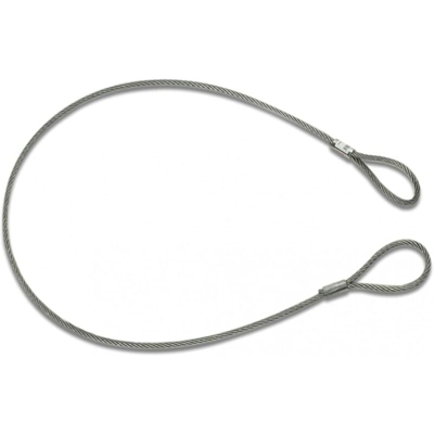 Tirante Acciaio Due Asole Aat 114 Fili A.Tessile Mm.10Xmt.3 - FERRAMENTA MARTINA