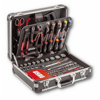 Usag 002 Jma Valigia Cassetta Porta Attrezzi 181 Pz Chiavi Utensili Da Lavoro