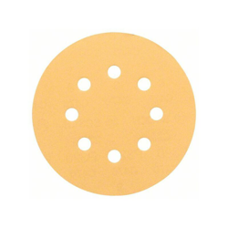 Bosch Lamiera abrasiva C470 125 mm 40 grana 8 fori confezione Velcro 50 per levigatrici orbitali casuali características