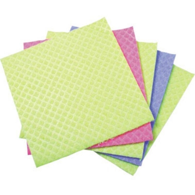 Panno in spugna 26167 18x22 cm a colori assortiti 5 pz/Conf 26167 - N.A.