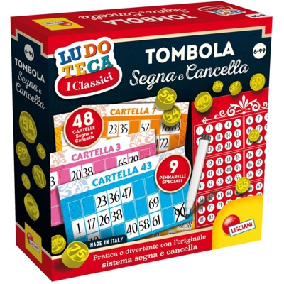 Lisciani Ludoteca 56996 Tombola Segna E Cancella - FALSE