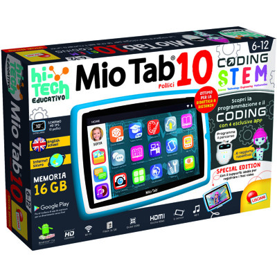 Lisciani Hi Tech Mio Tab 10' Evolution Stem Coding - FALSE