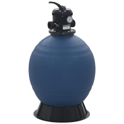 Filtro A Sabbia Per Piscine Valvola A 6 Posizioni Blu 560 Mm en oferta