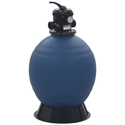 Filtro A Sabbia Per Piscine Valvola A 6 Posizioni Blu 560 Mm