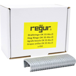 Regur OK 33 morsetti occhielli alluminio zinco 500 pz. Regur 60722 Dimensioni (L x L) 35 mm x 95 mm precio