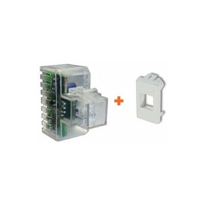 Lampada notturna segna passo led bticino matix bianca bianca small - FANTON