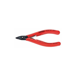 Fresa laterale elettronica brunita con manicotti in plastica 125 mm - Knipex precio
