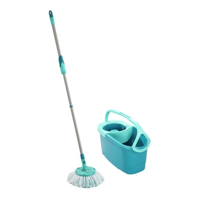 Leifheit - 52101L - Set pulizia CLEAN TWIST Disc Mop Erg MOCIO A ROTAZIONE ROTATIVO LAVAPAVIMENTI