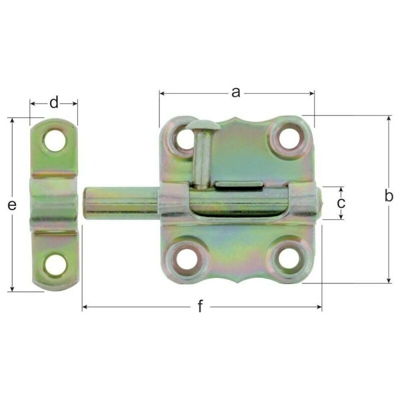 Catenaccio Typ 160/K2Za/47 Mm - NO NAME