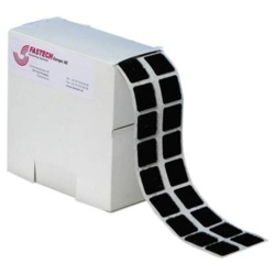 Quadrati a strappo da incollare Lato morbido e lato rigido (L x L) 20 mm x 20 mm Nero Fastech B20-SQ999905 460 Parti - FASTECH® características