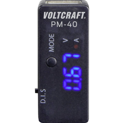 VOLTCRAFT PM-40 Multimetro portatile digitale CAT I Display (Counts): 999 características