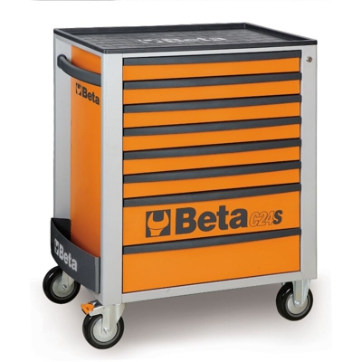 Beta cassettiera mobile con otto cassetti C24S G/8 - BETA TOOLS