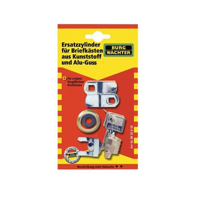 BURG WÄCHTER Cilindro di ricambio BK 92 M/BK 92 K Cassette per le lettere in plastica e vetro BURG-WÄCHTER - BURG WACHTER