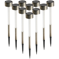 Set 10 Lampade A Energia Solare E Luce Led Multicolore Per Esterno e Giardino - ENRICO COVERI características